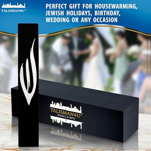Talisman4u Waterproof Mezuzah Case Black