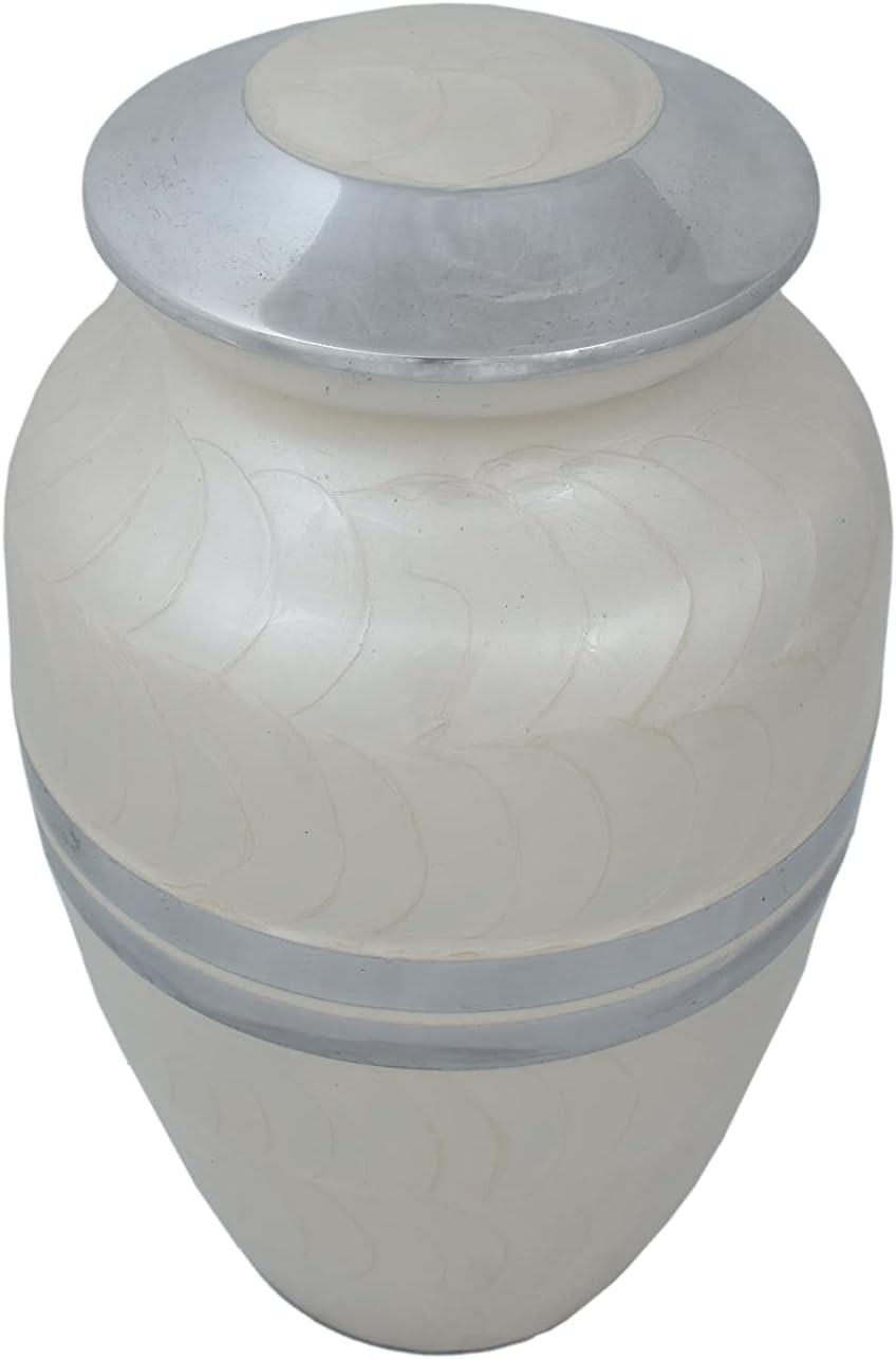 GH Aluminum Diamond Cremation Urns 200CU Engraved Home Decor
