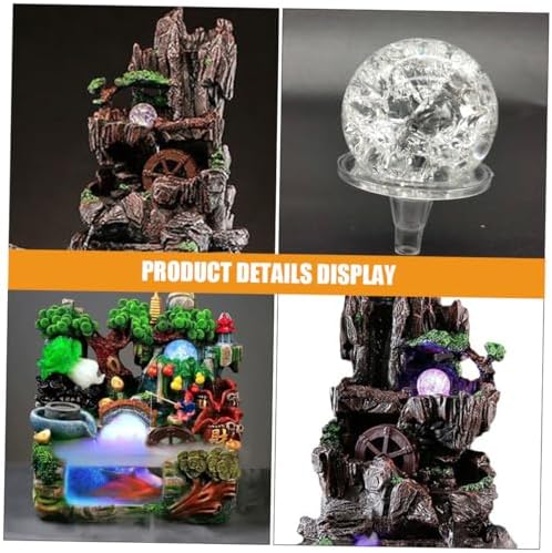 PRETYZOOM Crystal Ball Replacement for Fountain and Home Decor
