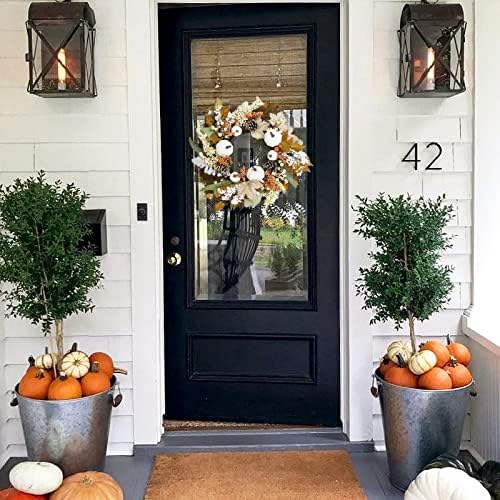 Fall Decor Wreath 18 Inch Handcrafted Autumn Decor