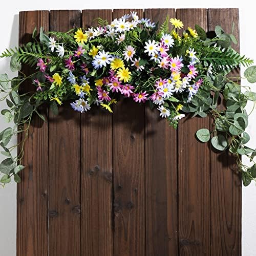 Belupai 276 In Artificial Daisy Swag Decor