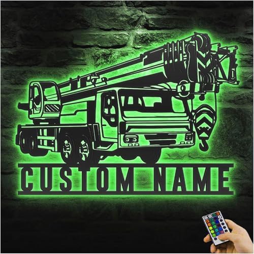 Custom LED Metal Sign with Remote Control