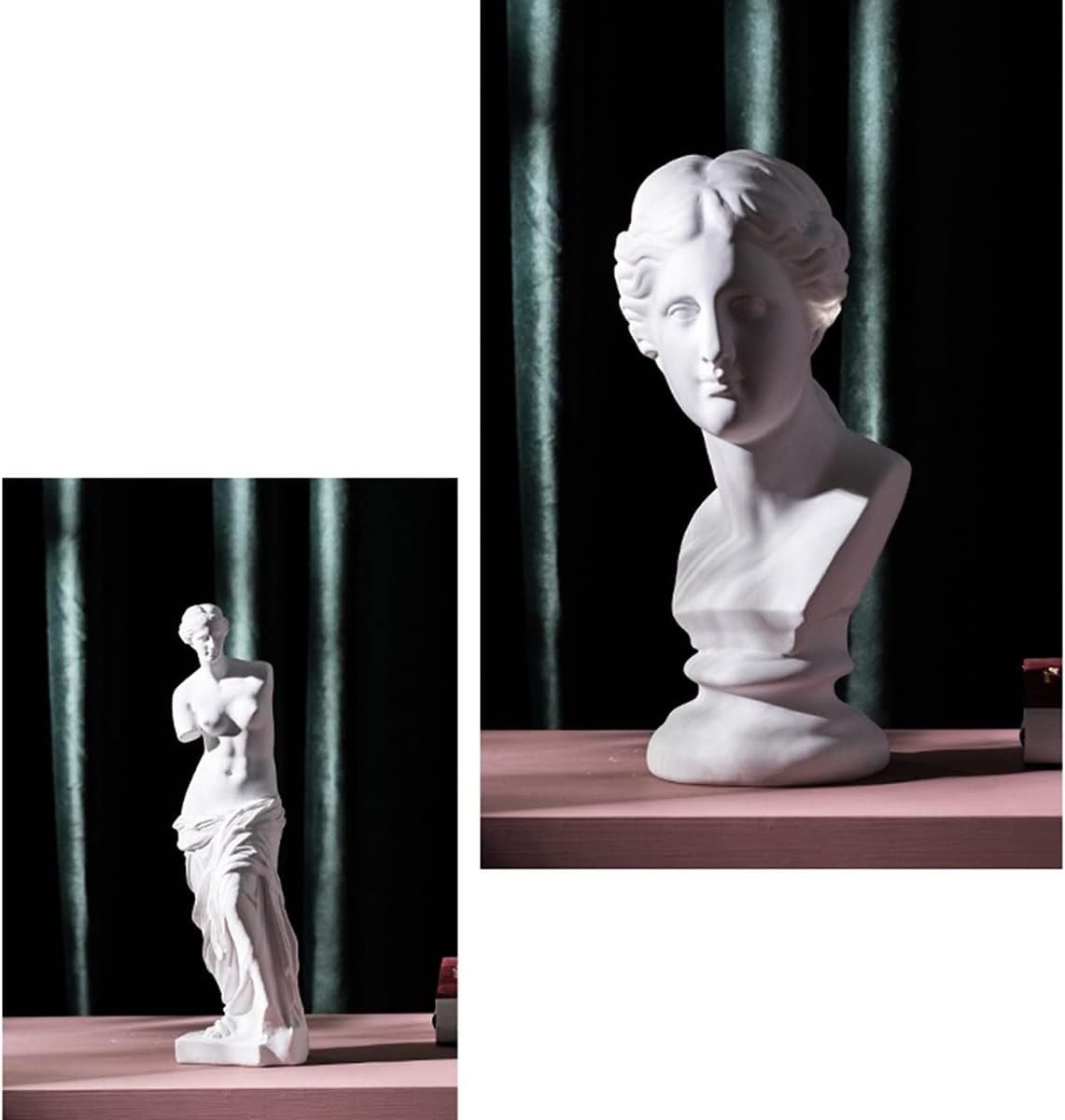 ECYC 118 Inch Classic David Bust Statue Resin Sculpture