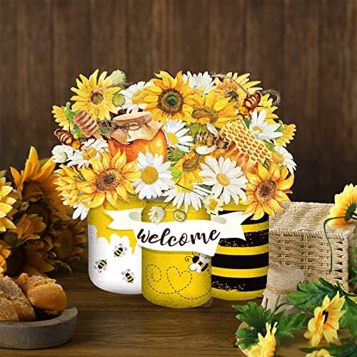 Spiareal Bee Welcome Hanging Front Door Sign