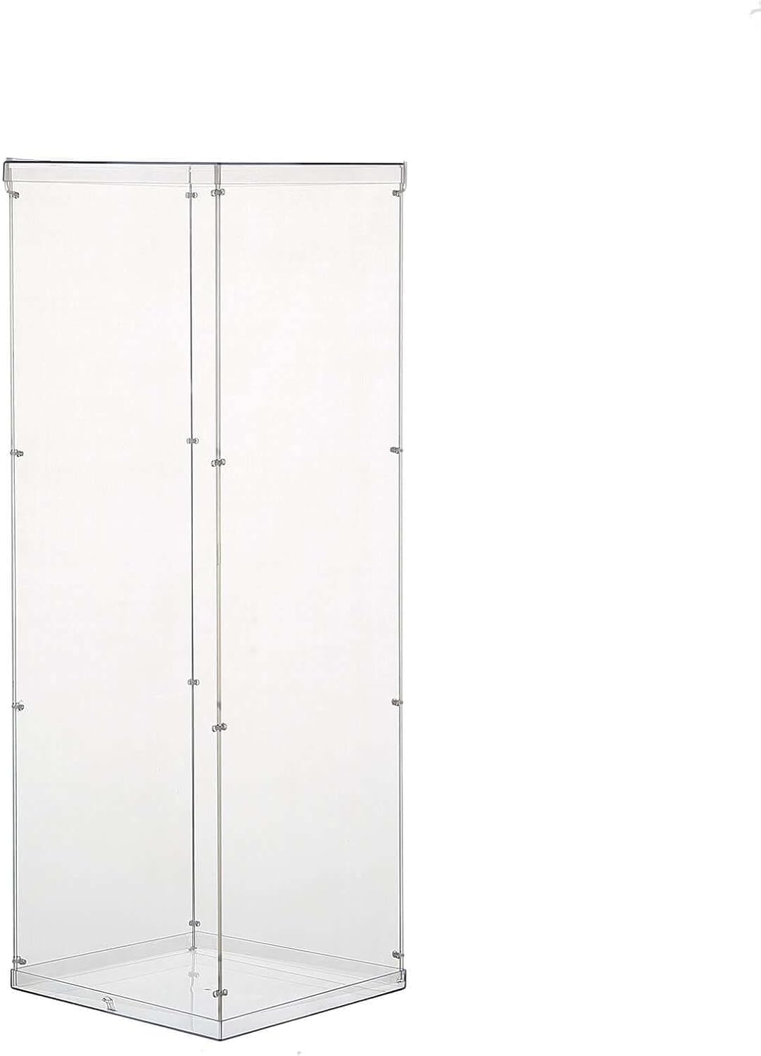 Efavormart 32 Inch Clear Acrylic Display Box with Interchangeable Lid and Base