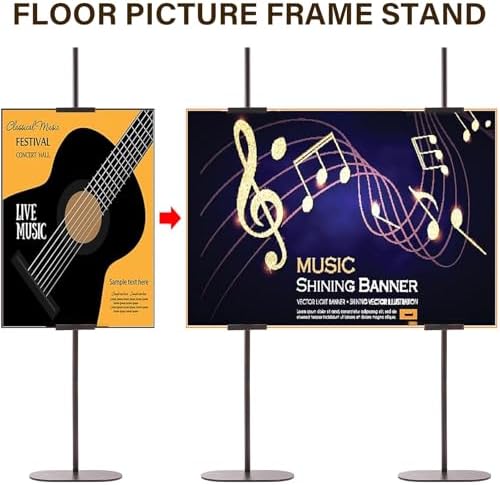 Adjustable Easel Stand for Sign and Art Display