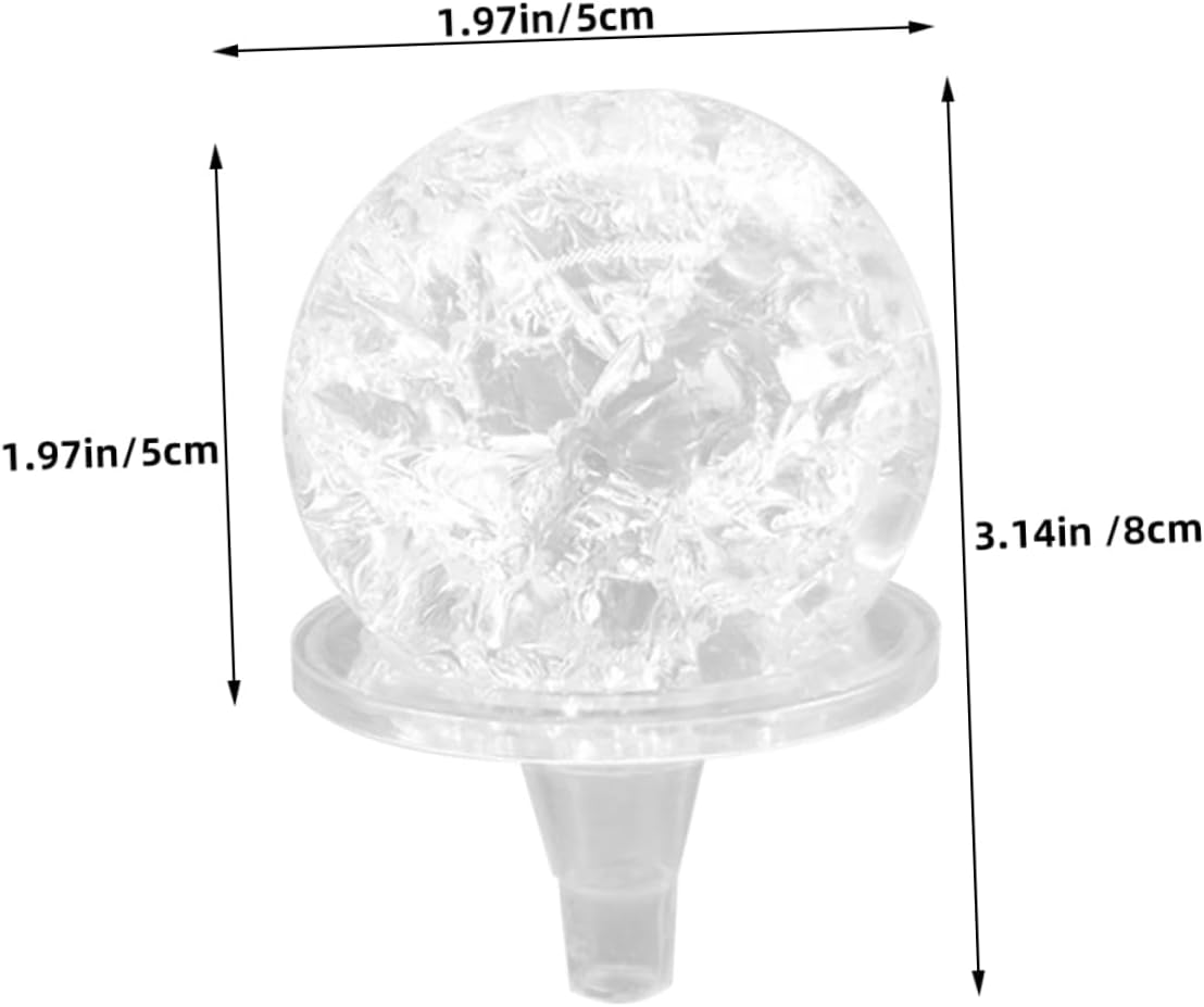 Magiclulu Crystal Ball Ornament Decor for Home Office