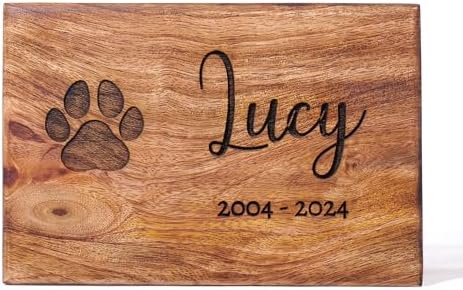 Personalized Wooden Tree of Life Urn for Human and Pet Ashes
