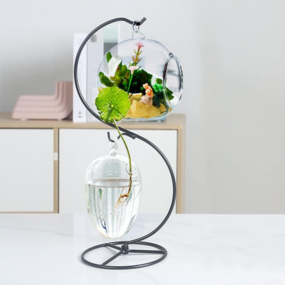 YY YEARCHY Ornament Display Stand for Glass Globes and Terrariums