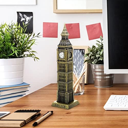 Alipis London Big Metal Building Model Decorative Statue