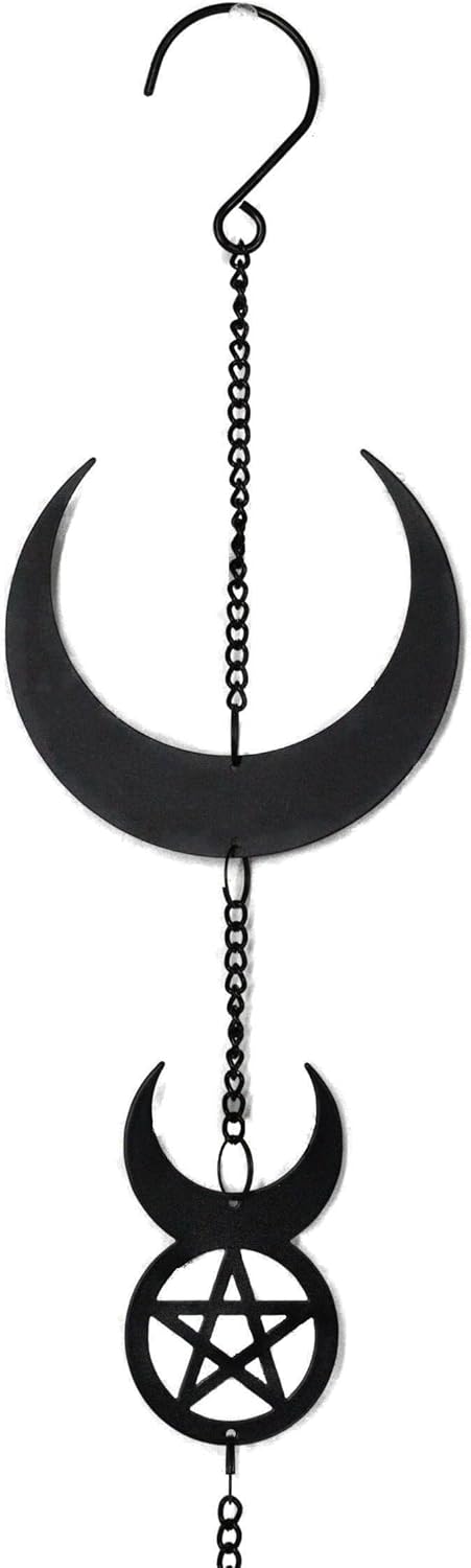 Primal Instincts Lilith Moon Black Steel Mobile Decor