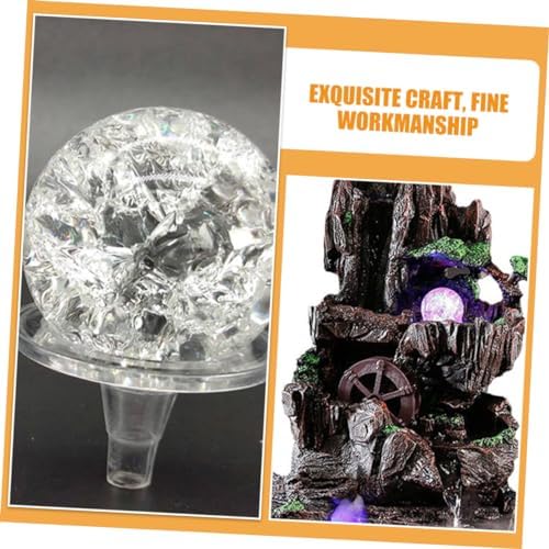 Magiclulu Crystal Ball Ornament Decor for Home Office