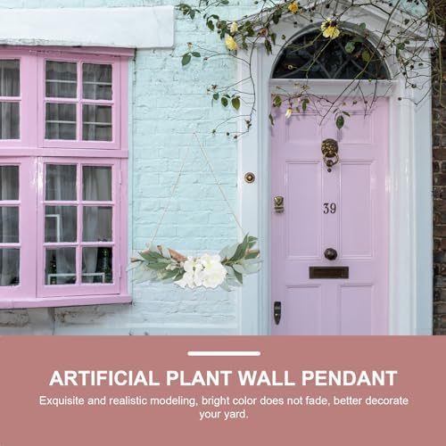 IMIKEYA Artificial Eucalyptus Decorative Wall Swag