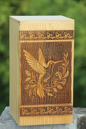 Humming Bird Urn for Human Ashes Large Size