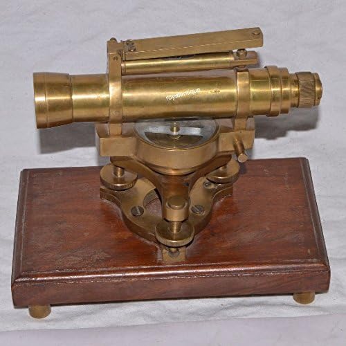 Royalantique 7 Inch Telescope Compass Nautical Brass Decorative Gift