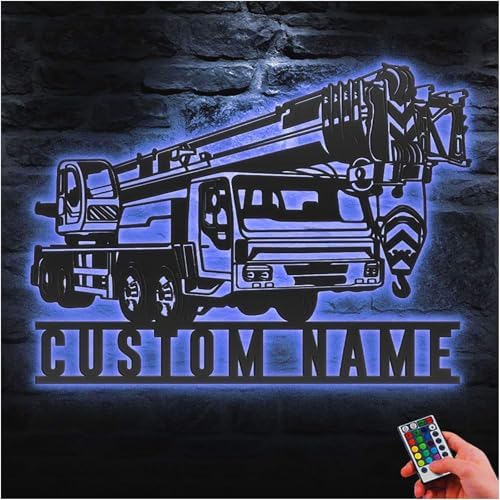 Custom LED Metal Sign with Remote Control