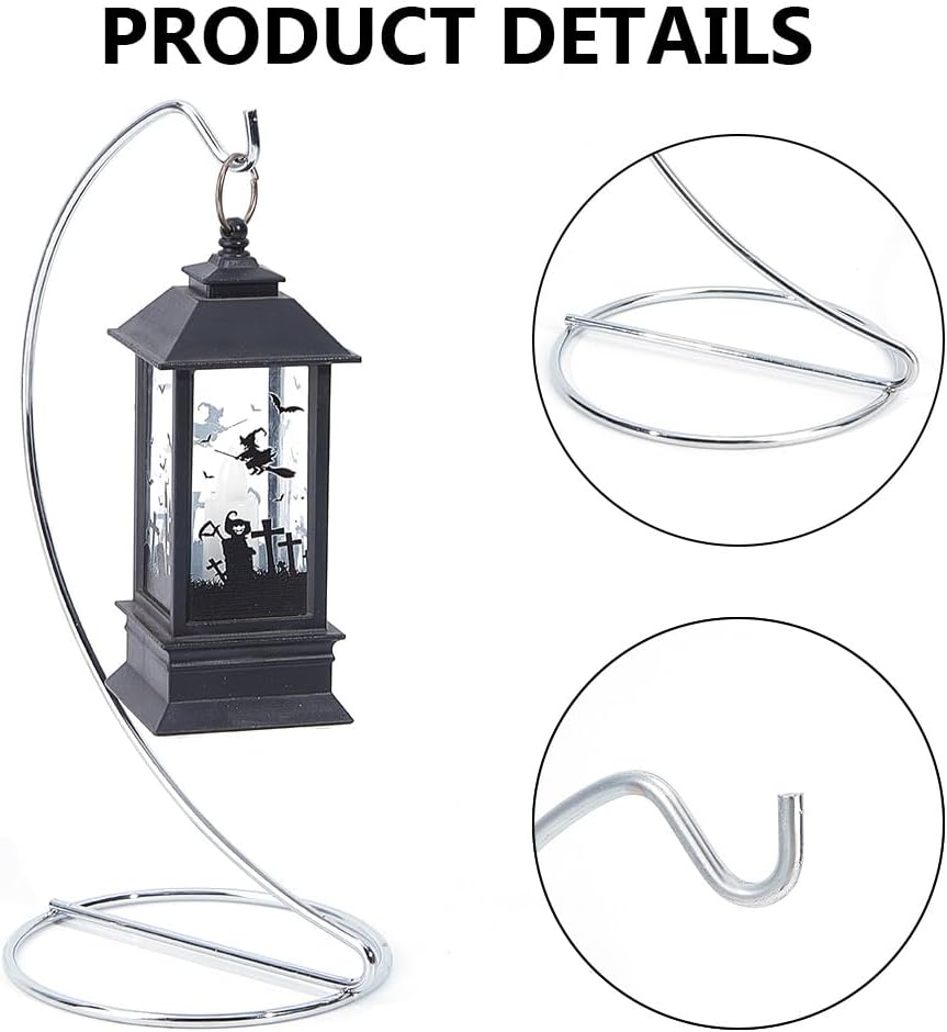 2pcs Glass Globe Display Stand Holder for Decorations