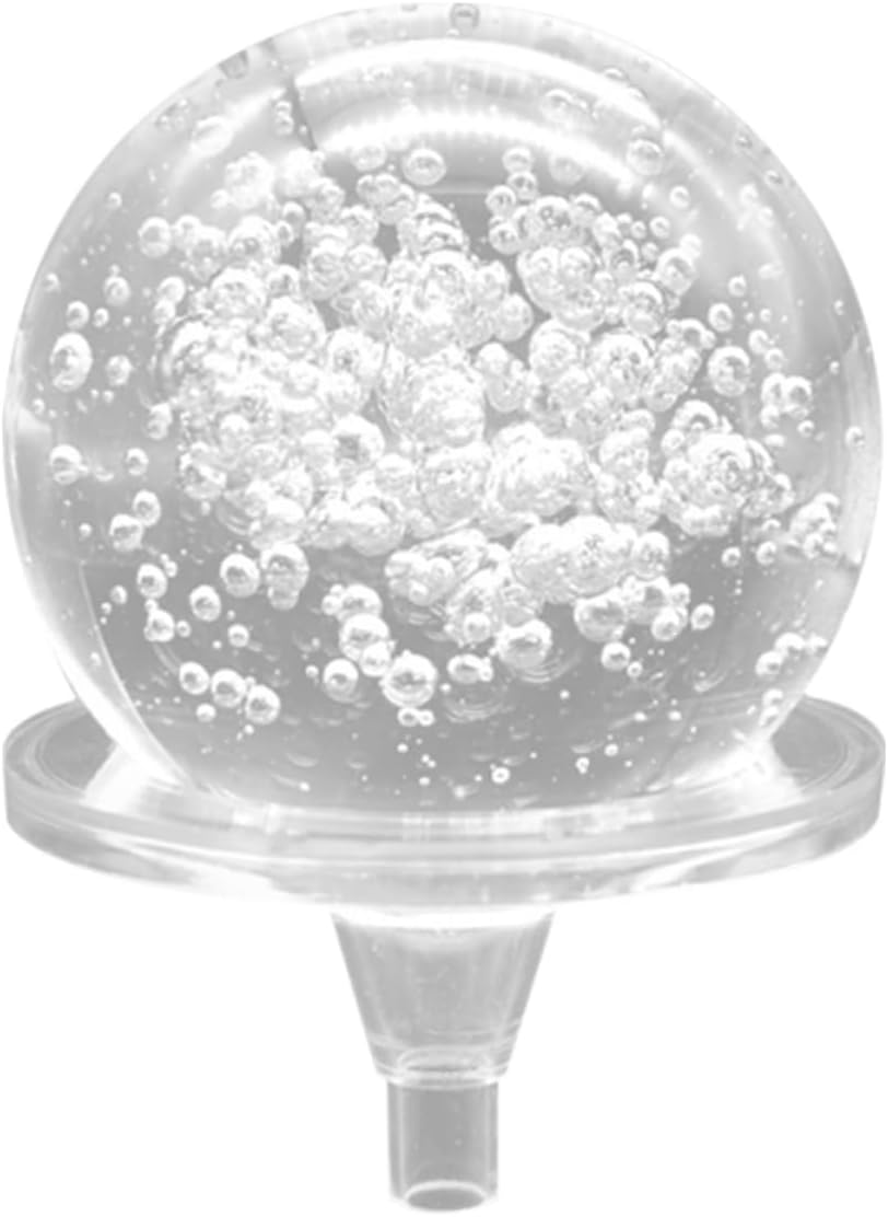 Healifty Crystal Ball Fountain Decoration with Stand