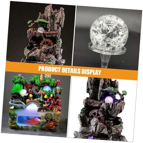 Magiclulu Crystal Ball Ornament Decor for Home Office
