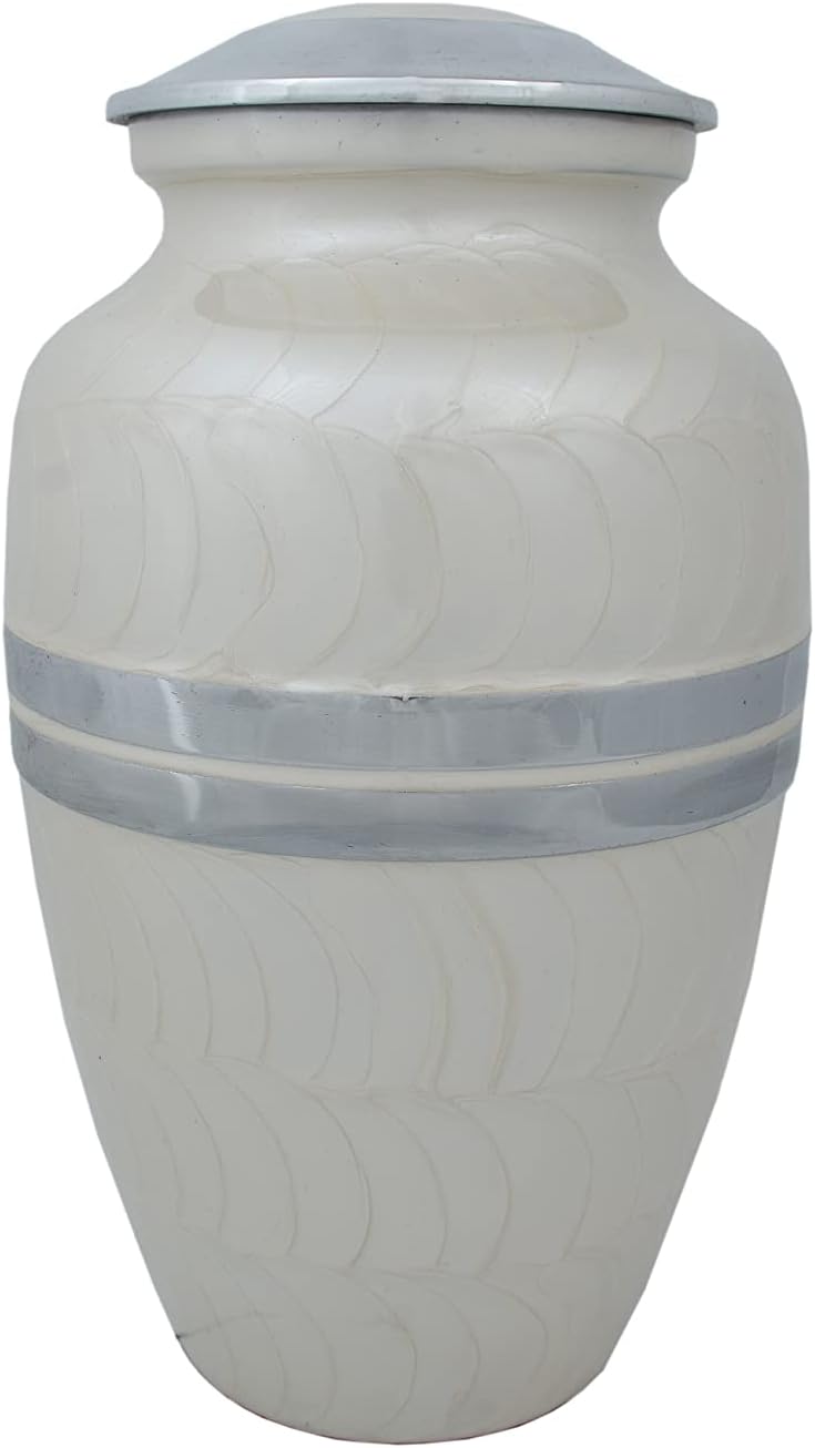 GH Aluminum Diamond Cremation Urns 200CU Engraved Home Decor