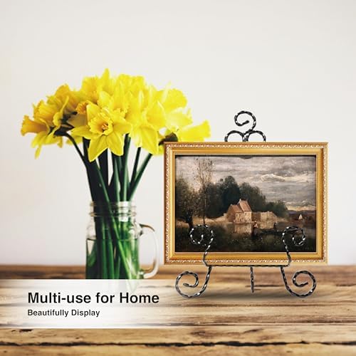 HOHIYA 3 Pcs 125 Inch Table Top Easels for Display
