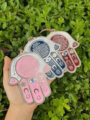 AS Mezuzot Hamsa Wall Decor Charm Protection Amulet