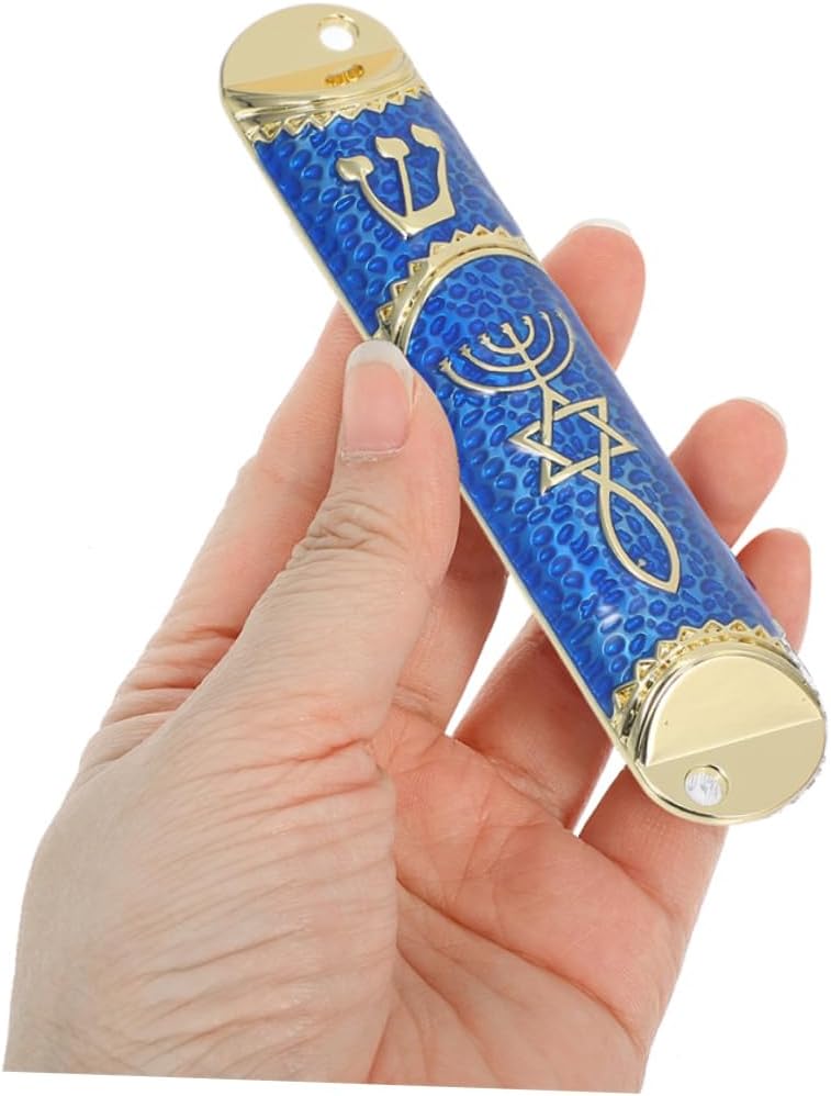Wakauto 3 Sets Jewish Mezuzah Case Decor