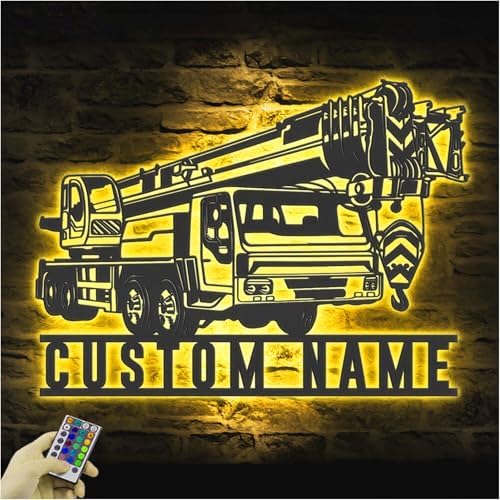 COOL MATE Custom Metal Sign with LED Light