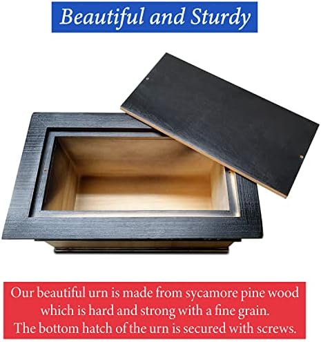 Patriotic Cremation Urn with American Flag