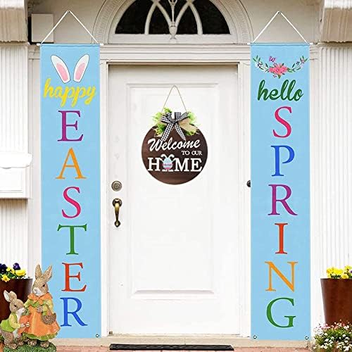 Seasonal Welcome Sign with 4 Wreaths and 14 Icons