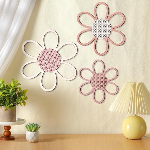 Maitys 3 Piece Boho Daisy Wall Decor Set
