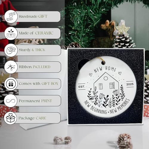 Cozzies New Home Ornament 2025 Decor Gift