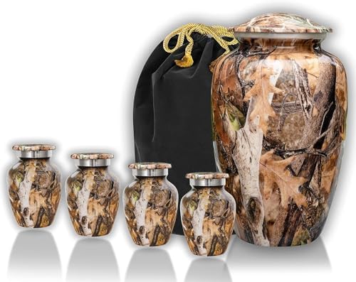 Trupoint Memorials Camouflage Cremation Urn for Adult Ashes