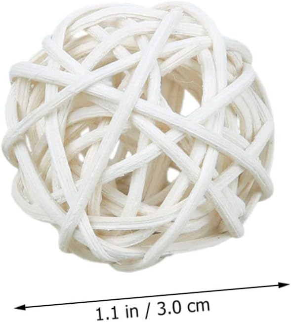 Alipis 25pcs Aromatherapy Rattan Balls Decorative Vase Fillers