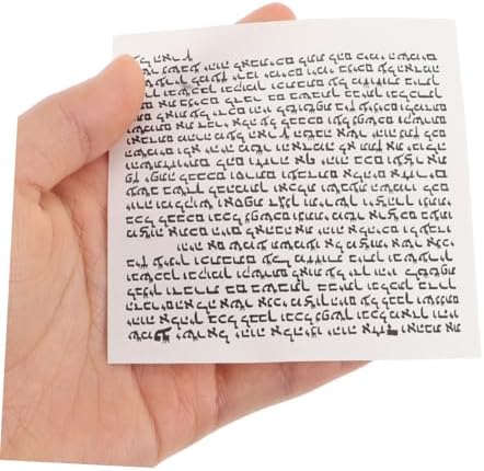 VINTORKY 50pcs Jewish Wedding Mezuzah Scroll Door Decor