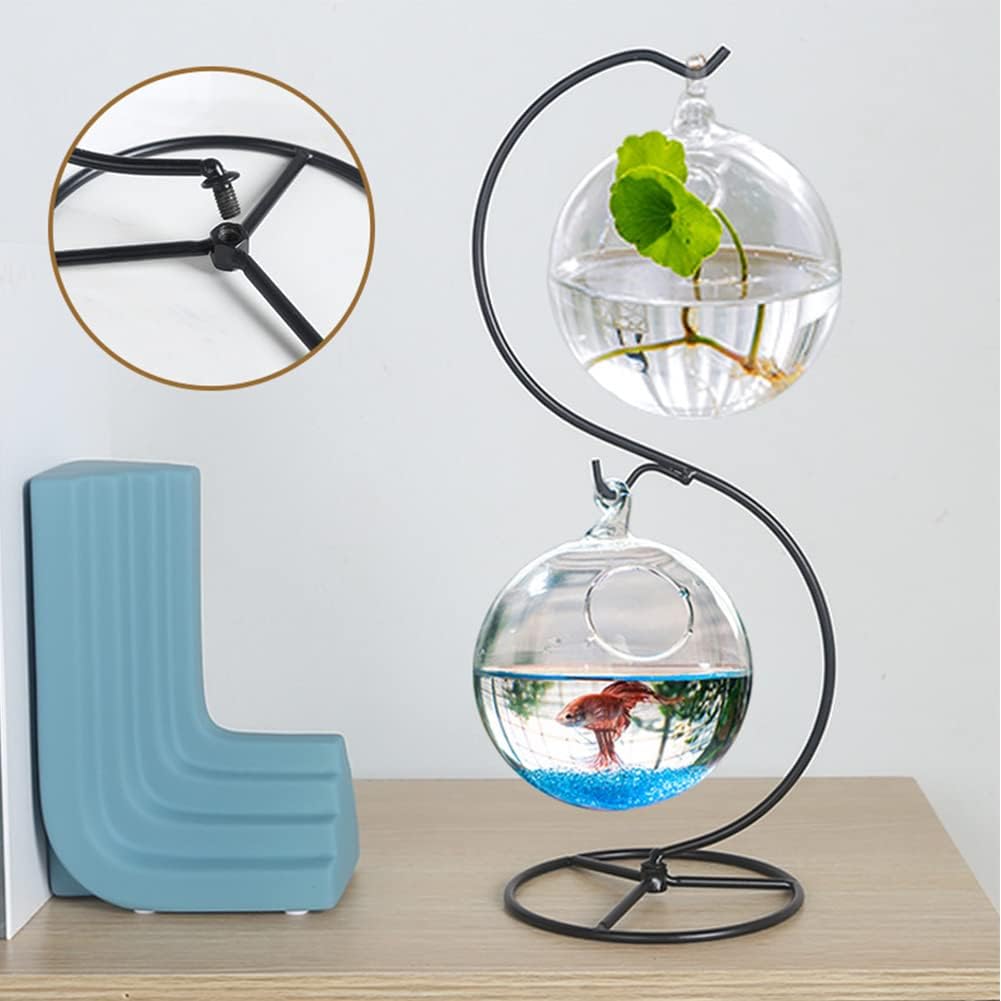 YY YEARCHY Ornament Display Stand for Glass Globes and Terrariums