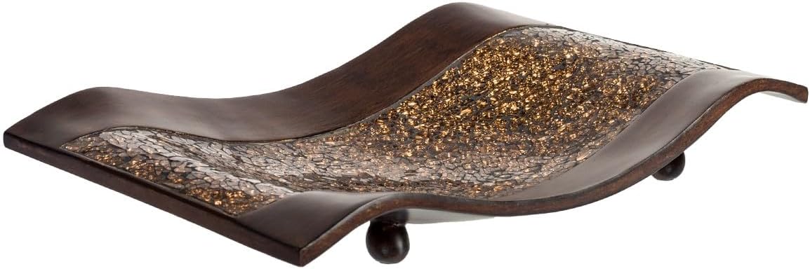 Creative Scents Schonwerk Brown Decorative Tray