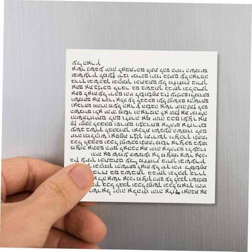 Yardenfun 50pcs Mezuzah Scroll Blessings Divine Protection Jewish Home Decor