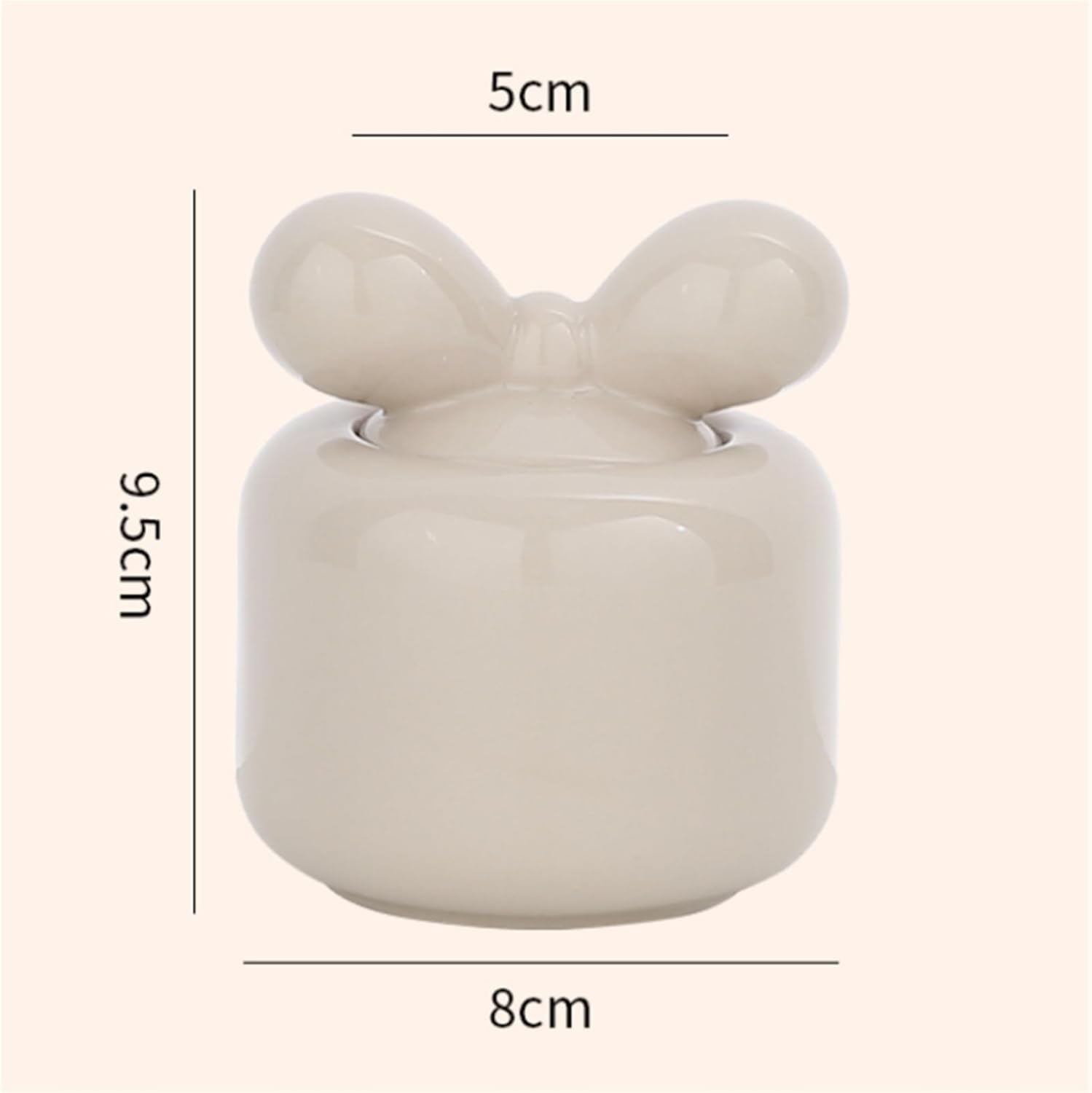 Funeral Memorial Urn for Cremation Ashes Beige