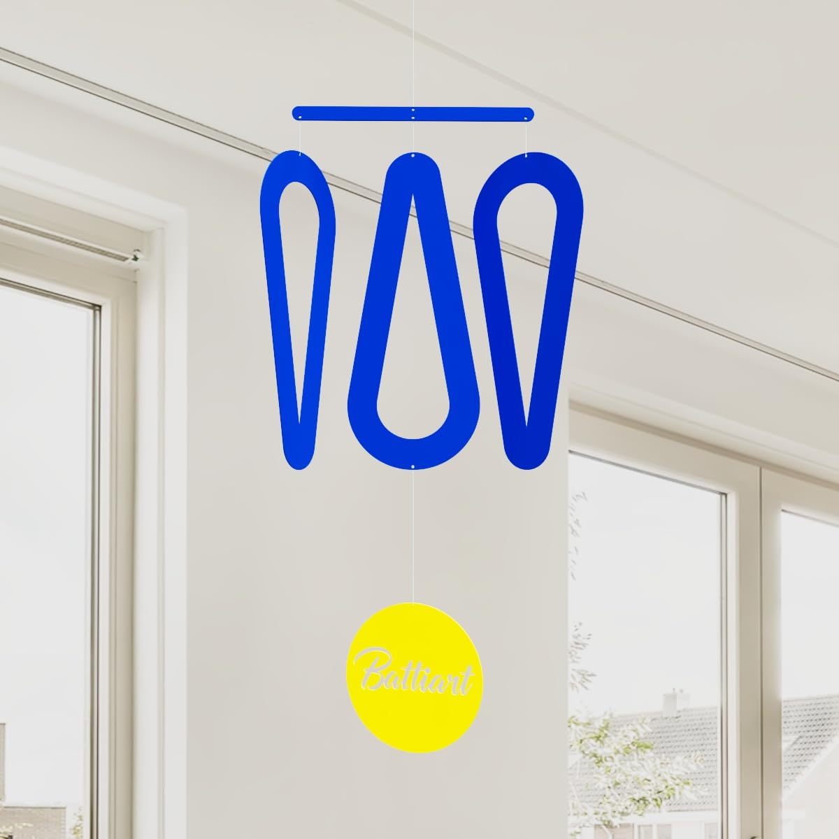 Balancing Droplets Hanging Mobile Minimalist Decor