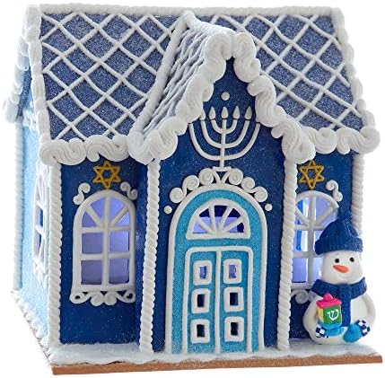 Kurt S Adler 7 Inch Hanukkah LED Table Piece