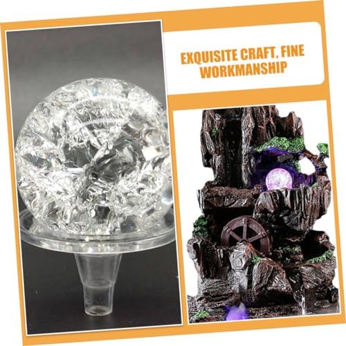 PRETYZOOM Crystal Ball Replacement for Fountain and Home Decor