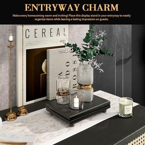 Modern Wooden Riser for Bathroom Decor and Kitchen Use
