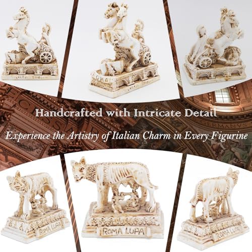 Italian Rome Decorations Set of 4