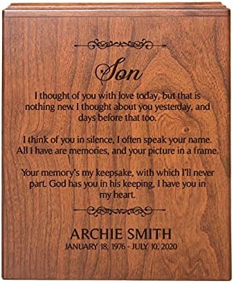 LifeSong Milestones Decorative Cremation Urn for Adult Human Ashes