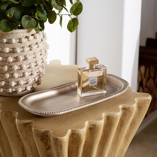 Wooden Decorative Tray Oval Boho Coffee Table Decor