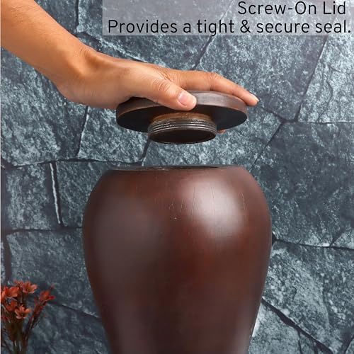 Elegant Wooden Cremation Urn - Handcrafted Mango Wood Memorial Box