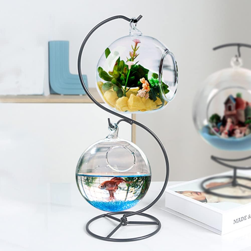 YY YEARCHY Ornament Display Stand for Glass Globes and Terrariums