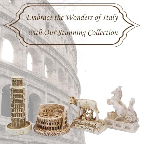 Italian Rome Decorations Set of 4