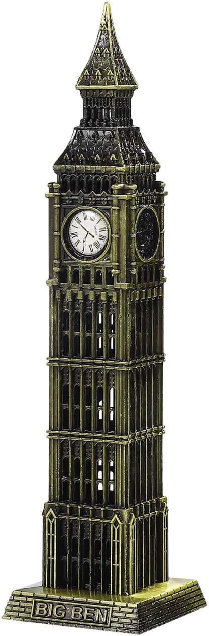 Alipis London Big Metal Building Model Decorative Statue